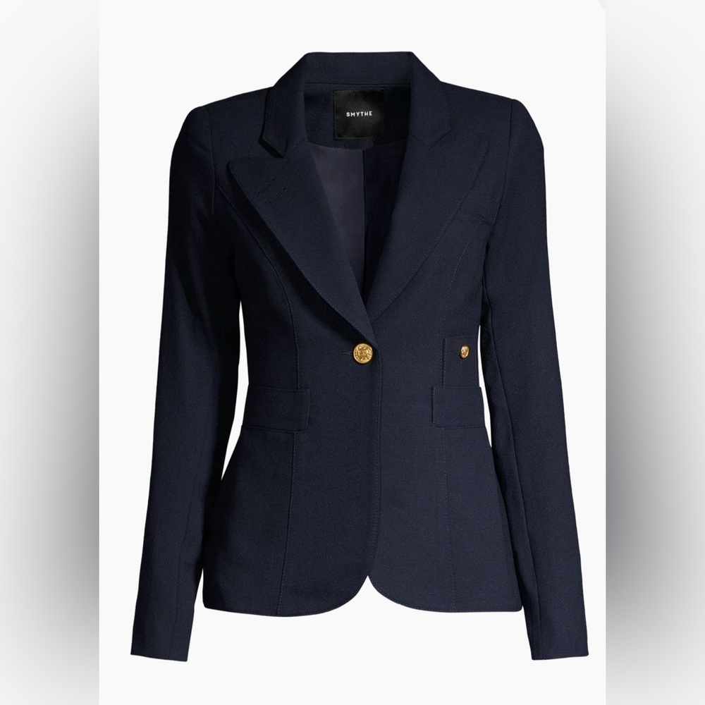 Smythe Dutchess Single Breasted Wool Blazer